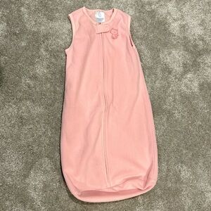 Small Wonders Pink Sleep Sack Soft Wearable Blanket Baby Girl Size 6-9 Months